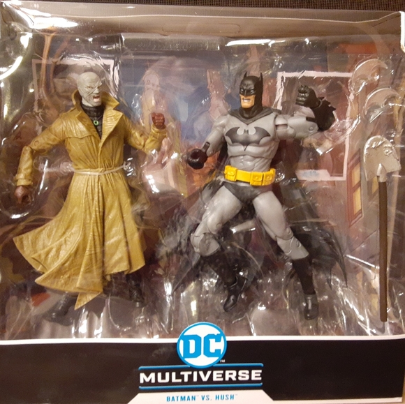s-l400.jpg DC Multiverse Batman vs Hush 2 figure